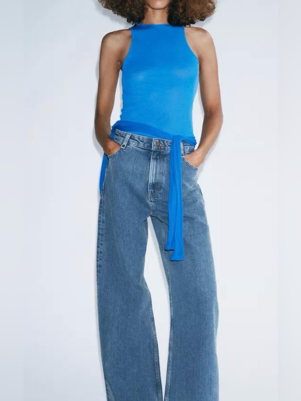 HIGH WAIST - WIDE LEG - FULL LENGTH
ZARA WOMAN COLLECTION